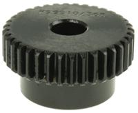 521-6323 RS PRO Steel 36 Teeth Spur Gear, 1 Module, 10mm Bore Diam, 36mm Pitch Diam, 28mm Hub Diam