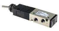 vzm550-01-08 SMC Toggle Lever 5/2 Pneumatic Manual Control Valve VZM500 Series, Rc 1/8, 1/8in, III B