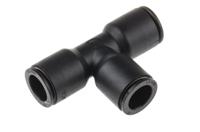 3104-12-00 Legris LF3000 Series Tee Tube-to-Tube Adaptor Push In 12 mm, Push In 12 mm to Push In 12 mm, Tube-to-Tube Connection