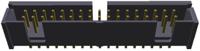 103309-7 TE Connectivity AMP-LATCH Series Straight Through Hole PCB Header, 34 Contact(s), 2.54 mm Pitch, 2 Row, Shrouded