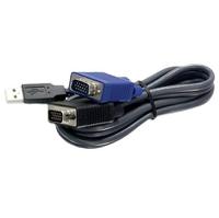 tk-cu06 Trendnet Male USB to Male VGA KVM Cable