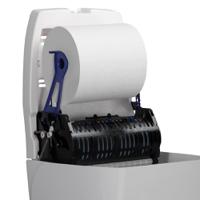 6959 Aquarius Plastic White Wall Mounting Towel Dispenser, 436mm x 252mm x 331mm