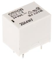 g5le-1-e-dc24 Omron PCB Mount Power Relay, 24V dc Coil, 16A Switching Current, SPDT