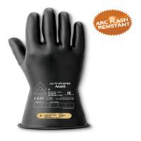 rig0011b090 Ansell RIG0011B Black Natural Rubber Latex Sweatshirt & Fleeces, Size 09, Palm Coating
