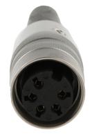kv-506 Lumberg, KV 5 Pole M16 Din Socket, DIN EN 60529, 5A, 250 V ac IP40, Screw On, Female, Cable Mount