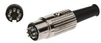 491-065 RS PRO 7 Pole Din Plug, 1A, 100 V ac, Male, Cable Mount