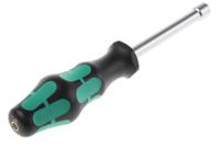 05029464001 Wera Hexagon Nut Driver, 8 mm Tip, 80 mm Blade, 185 mm Overall