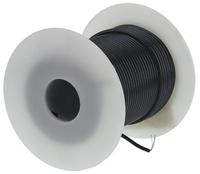 3071-bk005 Alpha Wire Hook-up Wire PVC Series Black 0.33 mm² Hook Up Wire, 22 AWG, 7/0.25 mm, 30m, PVC Insulation, 3071 BK005