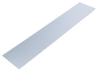 447-5234 Aluminium Screw Mounted Kick Plate, 750 x 150mm