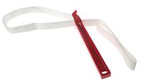 138a48 Facom Strap Wrench, 1200 mm Overall, 165mm Jaw Capacity, Metal Handle