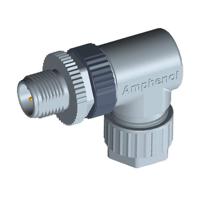 m12a-05bmmb-sr7001 Amphenol Industrial Circular Connector, 5 Contacts, Cable, M12 Connector, Plug, Male, IP67, M Series