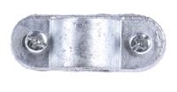 606-002 RS PRO Natural Galvanised Steel Clamp Jumper, 20mm Max. Bundle