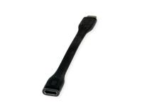 11029079-10 Roline USB 4.0, Male USB C to Female USB C, 115mm