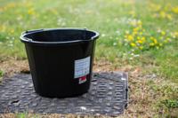 178-7642 14L Plastic Black Bucket With Handle