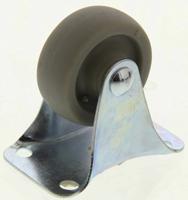 55121100 Guitel Hervieu Fixed Castor Wheel, 12kg Capacity, 32mm Wheel