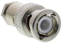 r141005000 Radiall, Plug Cable Mount BNC Connector, 50Ω, Clamp Termination, Straight Body