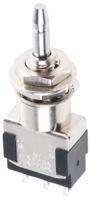 mpa-106-d KNITTER-SWITCH Miniature Push Button Switch, Latching, Panel Mount, 6.2mm Cutout, SPDT, 125/250V ac