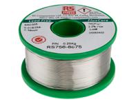 756-8875 RS PRO Wire, 0.38mm Lead Free Solder, 217°C Melting Point