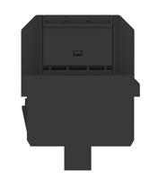 1-968977-9 TE Connectivity, AMP MCP 2.8 Male Automotive Connector, 5.5mm Pitch, 3 Way, 1 Row