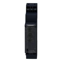 re17rmxmu Schneider Electric Harmony Time Series DIN Rail Mount Timer Relay, 24 V dc, 24 → 240V ac, 2-Contact, 1 s