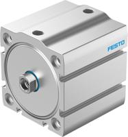 adn-s-63-50-i-p-a Festo Pneumatic Compact Cylinder - 5132672 63 mm Bore, 50 mm ADN-S-63-50-I-P-A Series, Double Acting Acting