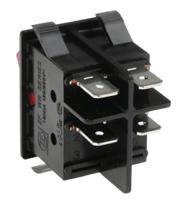 wrg32f2bbren ZF Illuminated DPST, On-Off Rocker Switch Panel Mount