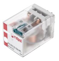 r15-2012-23-1024-wtl Relpol Plug In Power Relay, 24V dc Coil, 10A Switching Current, DPDT
