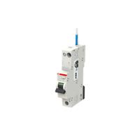 2csr255051r1324-dse201-c32-ac30-n-blue ABB RCBO, 32A Current Rating, 1P+N Poles, 30mA Trip Sensitivity, Type C, System Pro M Compact Range