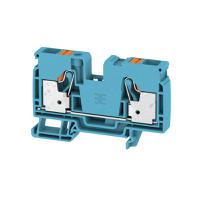 2490370000 Weidmüller A2C Series Blue, 10mm², 1-Level, Push In Termination, ATEX, IECEx