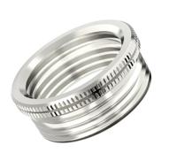 52104492 Lapp Cable Gland Adaptor, PG11 Exterior Thread, M16 Interior Thread, Nickel Plated Brass, SKINDICHT Series