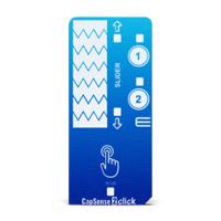 mikroe-4982 MikroElektronika CapSense 2 Click Capacitive Touch Add On Board for CAP1114 for mikroBUS socket