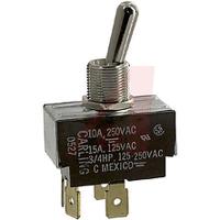 2gk51-73 Carling Technologies Toggle Switch, Panel Mount, On-Off, DPST, Tab Terminal, 250V ac