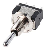 mte-106-h KNITTER-SWITCH Toggle Switch, Panel Mount, On-Off-(On), SPDT, Solder Terminal