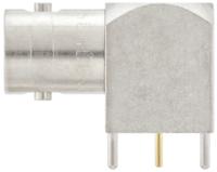 51k201-400n5 Rosenberger BNC Series, Jack PCB Mount BNC Connector, 50Ω, Through Hole Termination, Right Angle Body