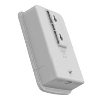 cue7430wh CAMDENBOSS 74 Series White ASA General Purpose Enclosure, IP44, White Lid, 210x125x55mm