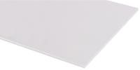 809-9689 RS PRO Satin/Gloss White Plastic Sheet, 1200mm x 1200mm x 2.5mm
