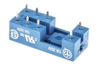 95152sma Finder 95 250V ac PCB Mount Relay Socket, for use with 40.52, 40.61, 41.52, 41.61, 41.81, 44.52, 44.62, 40.51 Series