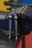 117b Facom Adjustable Spanner, 245 mm Overall, 100mm Jaw Capacity, Metal Handle