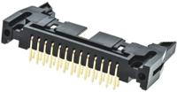 t816126a1r101ceu Amphenol Communications Solutions T816 Series Right Angle Through Hole PCB Header, 26 Contact(s), 2.54 mm Pitch, 2 Row,