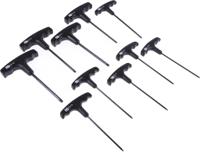 450-0992 RS PRO 10-Piece Star Key Set, T Shape, Long Arm