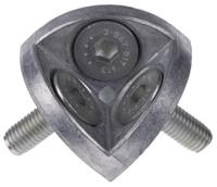 3842519321 Bosch Rexroth S12 Corner Bracket, Connecting Component, Strut Profile 45 mm, Groove Size 10mm