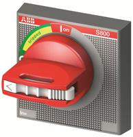 1sda060151r0001-s800-rhe-em ABB Red Rotary Handle, S800-RHE Series