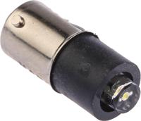 215-997-75-38 Marl White LED Reflector Bulb, 110V ac, BA9s Base, 4.8mm Diameter, 750mcd