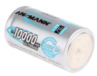 5030642 Ansmann NiMH Rechargeable D Batteries, 10Ah