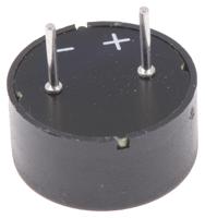 754-2093 RS PRO 8Ω 0.3W Miniature Speaker 15mm Dia. , 5.8mm Lead Length, 15 (Dia.) x 7.5mm