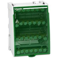 lgy410028 Schneider Electric Distribution Block, 28 Way, 100A, 230 V, White