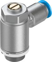 grla-14-qs-6-d Festo GRLA Series Tube Exhaust Valve, 6mm Tube Inlet Port x G 1/4 Outlet Port, 193146