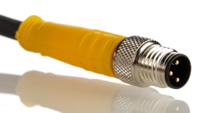 psg-3m-1s90 Turck Male 3 way M8 to Free End Sensor Actuator Cable, 1 m