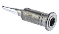11188310 Antex 2.4 mm Straight Hoof Soldering Iron Tip for use with Gascat 120P