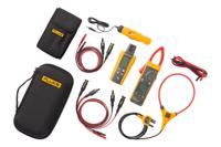 flk-393-irr-pvlead Fluke 393 FC Clamp Meter Bundle 600 V CAT III